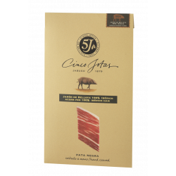 Ham 5 Jotas 100% Iberian Acorn-fed Acorn-fed Ham Sliced 80 g Pata Negra Acorn-fed Iberian Ham Ham 5 Jotas