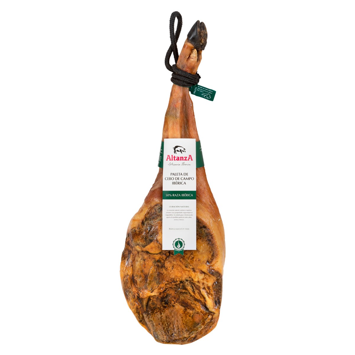 Paleta Ibérica de Jabugo Cebo de Campo Altanza Jamón Ibérico de Cebo Jamones de Jabugo Altanza