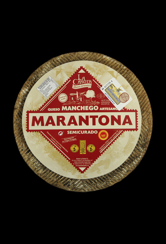 Queso Manchego D.O. Semi Curado Marantona 3 Kg