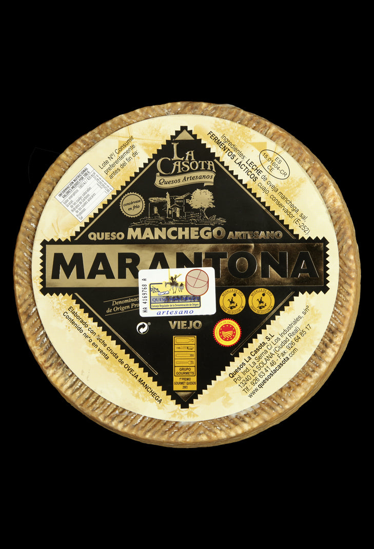 Queso D.O. Manchego Curado Marantona 3 Kg