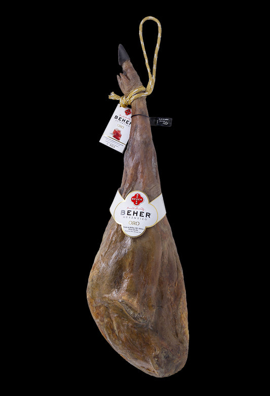 Jamón Beher 100% Ibérico Bellota Oro Jamón Ibérico de Bellota Jamones Beher de Guijuelo