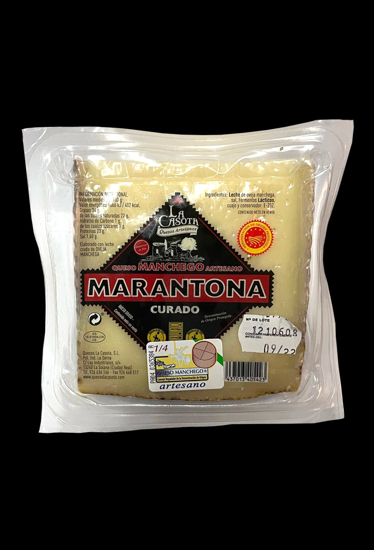 Queso Manchego D.O. Curado Marantona 200 g