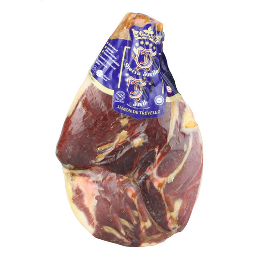 Jamón de Trevélez deshuesado Serrano Gran Reserva etiqueta Azul