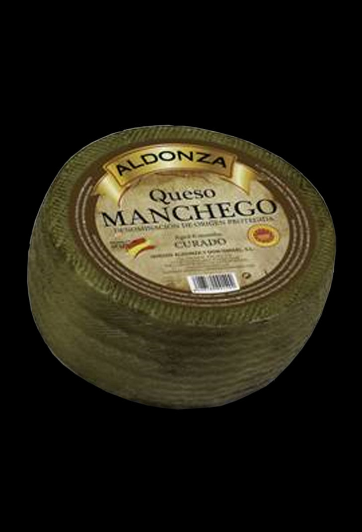 Queso D.O. Manchego Curado Aldonza 3 Kg Queso Quesos Don Ismael