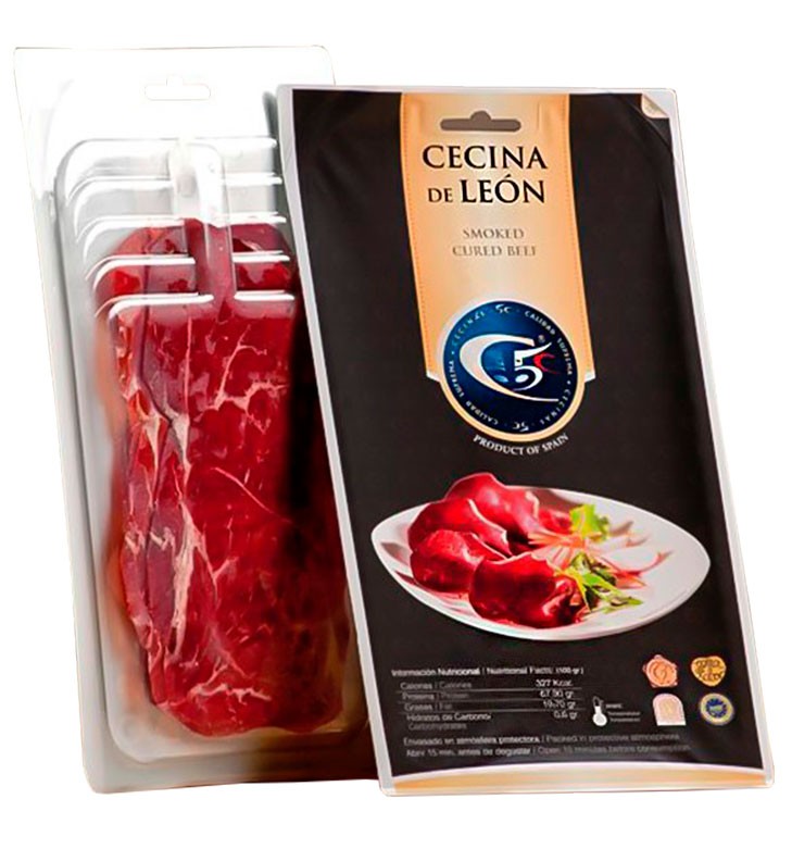 Cecina de León IGP Reserva tranché 5x100g 5C Cecinas Nieto