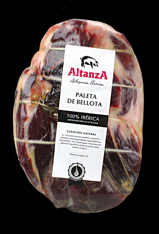 Paleta de Bellota 100% Ibérica deshuesada Jabugo Altanza