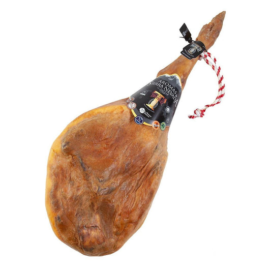 Jamón de Trevélez IGP Serrano 100% Natural Etiqueta Negra 23 meses Aromas de Sierra Nevada Aromas de Sierra Nevada